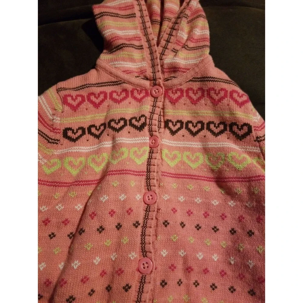 Gymboree‎ heart sweater size 5 valentine'